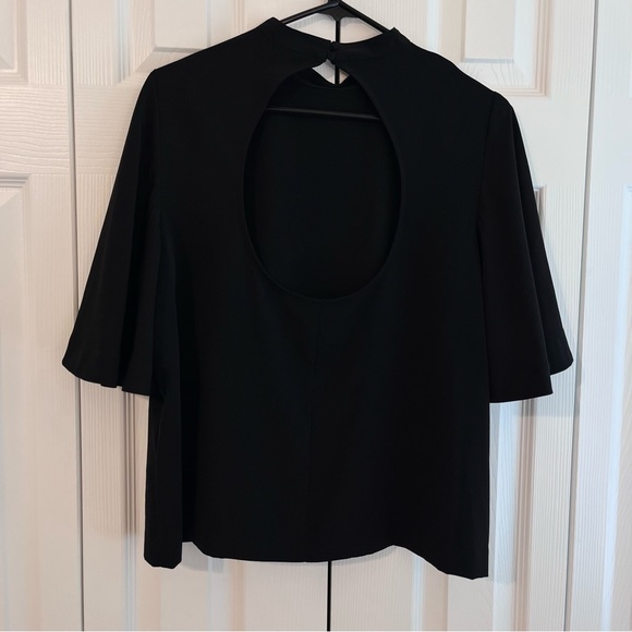 H&M Black Open Back Blouse - Picture 6 of 6
